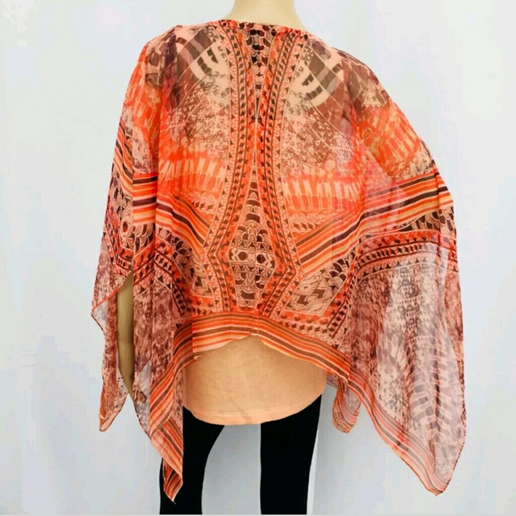 Boho Tank Semi Sheer Embellished Overlay - Picture 3 of 6